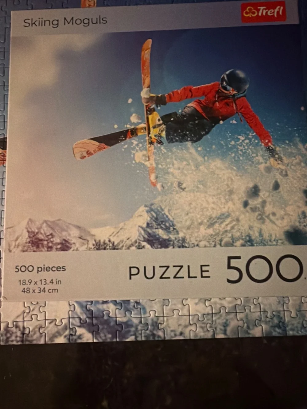 Trefl skiing moguls jigsaw puzzle